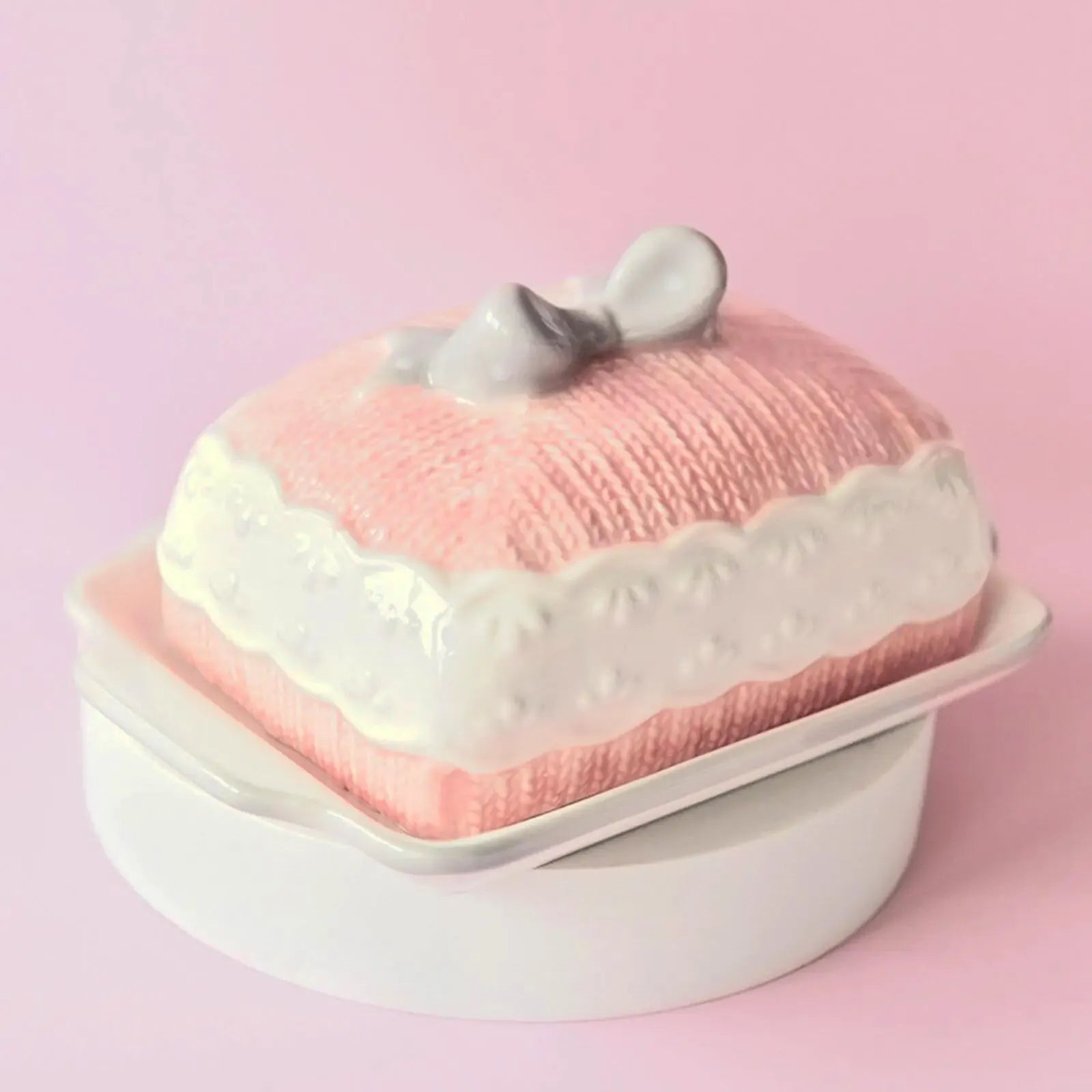 maselniczka porcelanowa