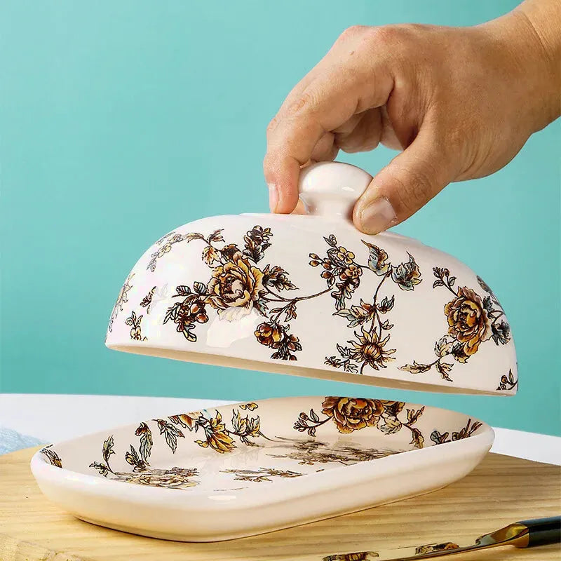 Maselniczka w Kwiaty